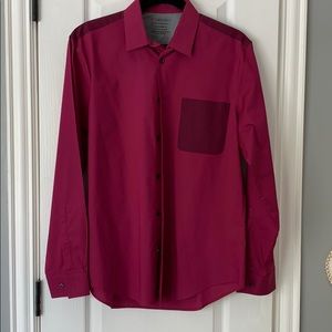 calvin klein plush shawl collar robe